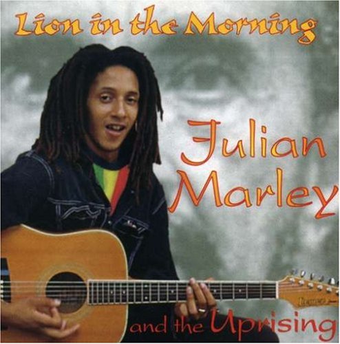CD cover for Julian Marley’s “Lion in the Morning” featuring his portrait.