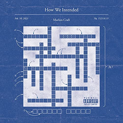 Album cover for Marlon Craft’s “How We Intended” featuring a crossword puzzle.