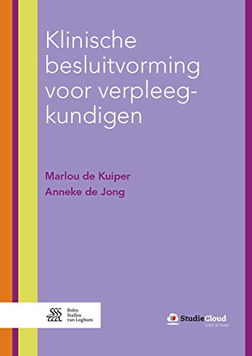 Book cover: “Klinische besluitvorming voor verpleegkundigen” by de Kuiper & de Jong.