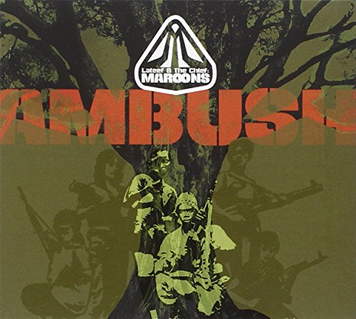 CD cover for "Ambush" by The Maroons, featuring soldiers in green tones.