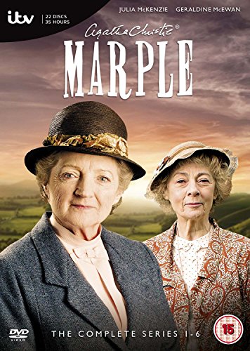 DVD cover featuring portraits of Geraldine McEwan and Julia McKenzie as Miss Marple.