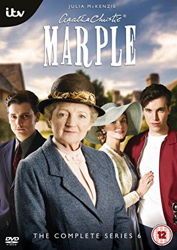DVD cover for Agatha Christie's Marple Series 6 featuring the cast in period clothing.