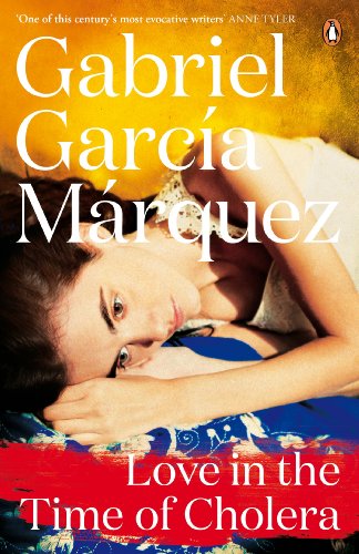 Book cover: “Love in the Time of Cholera” by Gabriel García Márquez.