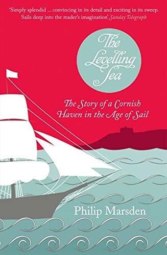 Book cover featuring a sailing ship on stylized waves against a red background.