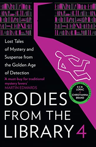 Book cover: black background, pink bookshelf, white body outline, bold text.