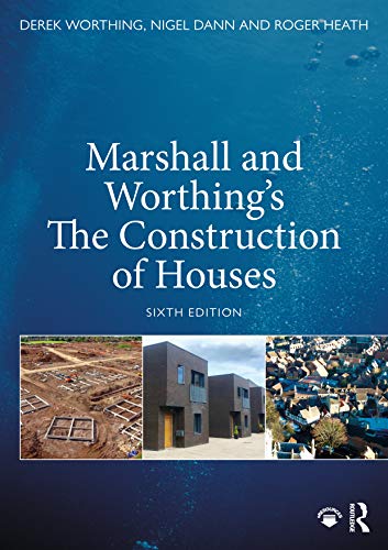 Book cover: “Marshall and Worthing’s The Construction of Houses,” sixth edition.