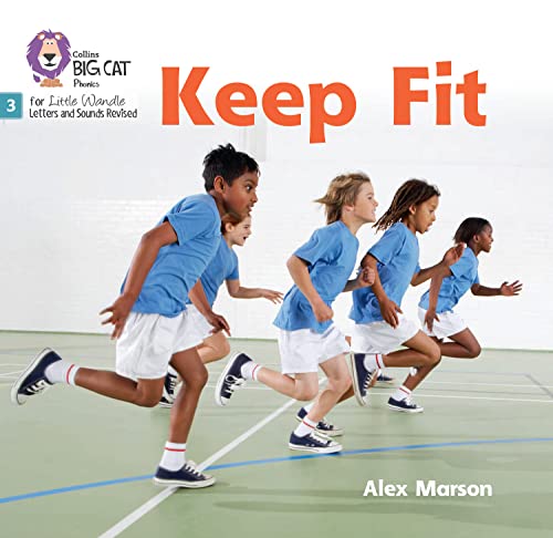 Book cover showing four children running on a gymnasium floor.