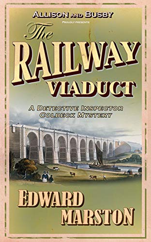 Book cover: "The Railway Viaduct" with a Victorian railway scene.