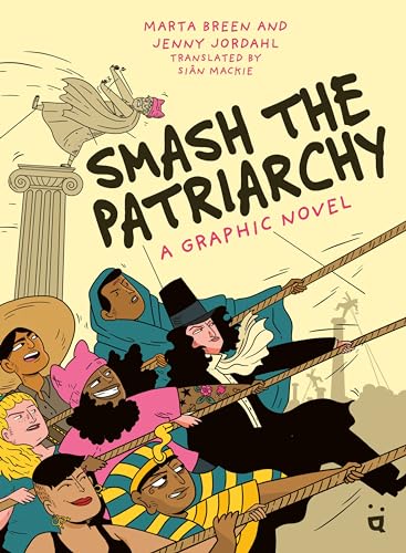 Graphic novel cover depicting people pulling down a statue with ropes.