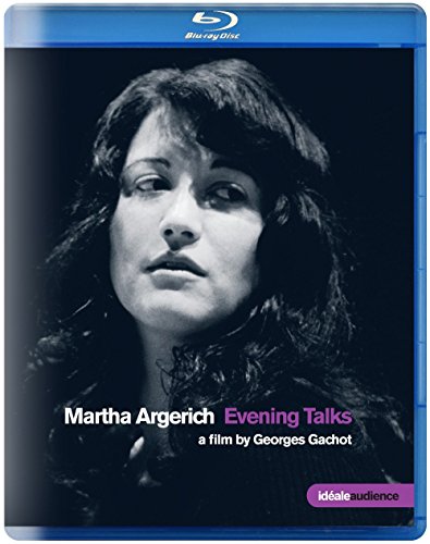 Blu-ray cover featuring a portrait of pianist Martha Argerich.