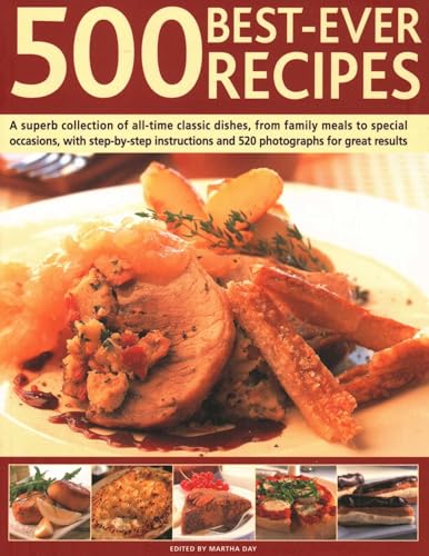 Cookbook cover featuring a plated meal of meat, potatoes, and vegetables.