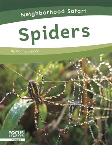 Book cover featuring a yellow garden spider on a dew-covered web.
