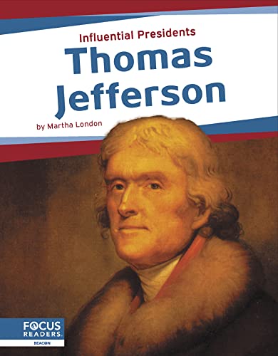 Book cover featuring a portrait of Thomas Jefferson, historical figure.