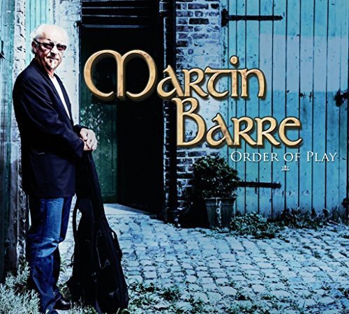 Martin Barre's album cover: older man leaning against a blue wooden door.