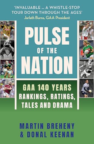 Book cover: “Pulse of the Nation” – GAA history with player photos.