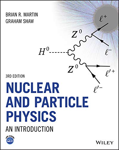 Book cover: "Nuclear and Particle Physics" with physics diagram.