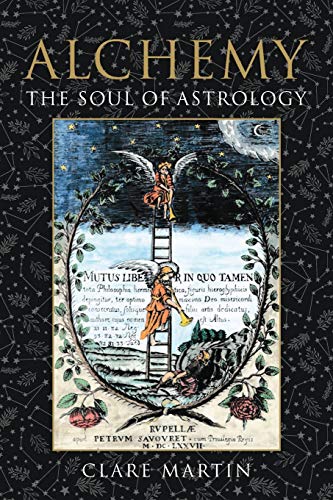 Book cover: “Alchemy: The Soul of Astrology” with alchemical imagery.
