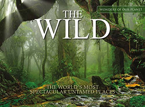Book cover depicting a lush, misty forest scene with the title "The Wild.