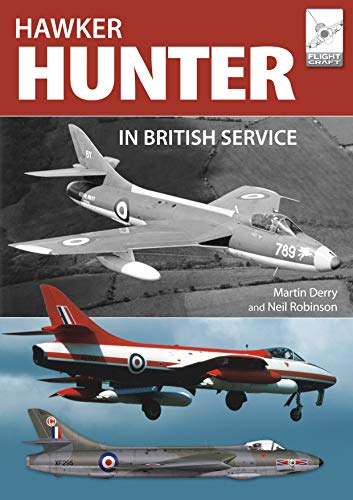 Book cover featuring three Hawker Hunter jet aircraft in flight and on tarmac.