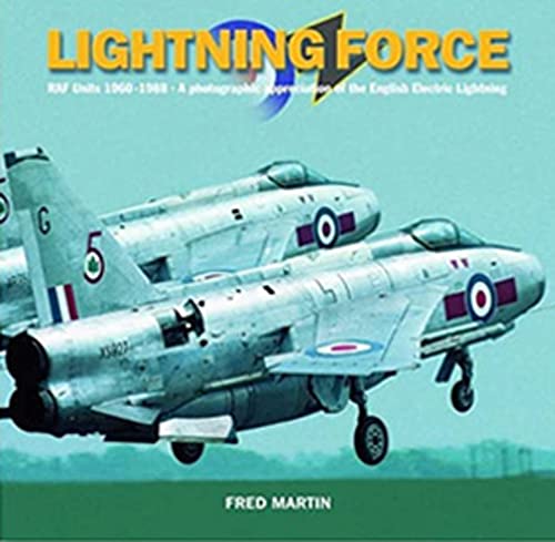 Book cover featuring two silver English Electric Lightning fighter jets.