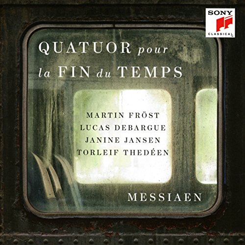 CD cover for Messiaen’s “Quatuor Pour La Fin Du Temps” by Martin Fröst.