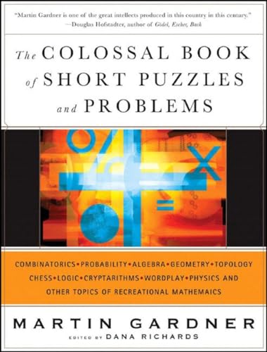 Book cover with abstract geometric shapes and title: “The Colossal Book…”