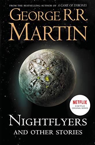 Book cover for Nightflyers and Other Stories by George R.R. Martin featuring a metallic sphere.
