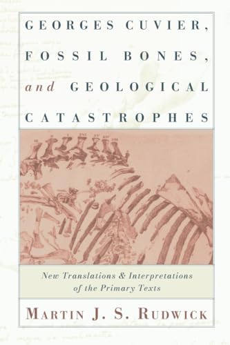 Book cover: “Georges Cuvier,” featuring fossil bone illustrations.
