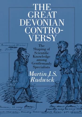 Book cover: “The Great Devonian Controversy” with sketched figures.