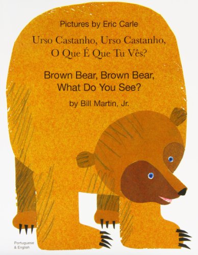Cover of the children's book Brown Bear, Brown Bear, What Do You See? featuring illustration.