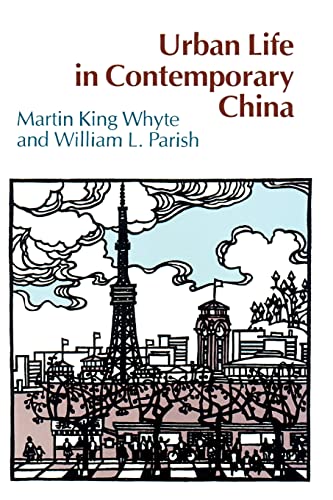 Book cover: “Urban Life in Contemporary China” with cityscape illustration.