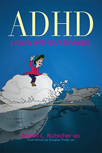 Book cover: cartoon man riding an iceberg with dolphins below.