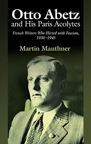 Book cover featuring a portrait of Otto Abetz, a man in a suit and tie.