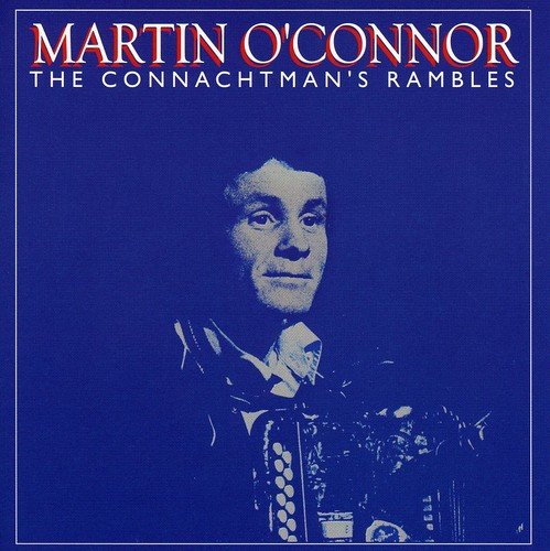 "Blue-toned album cover with a man's portrait and red and white text."