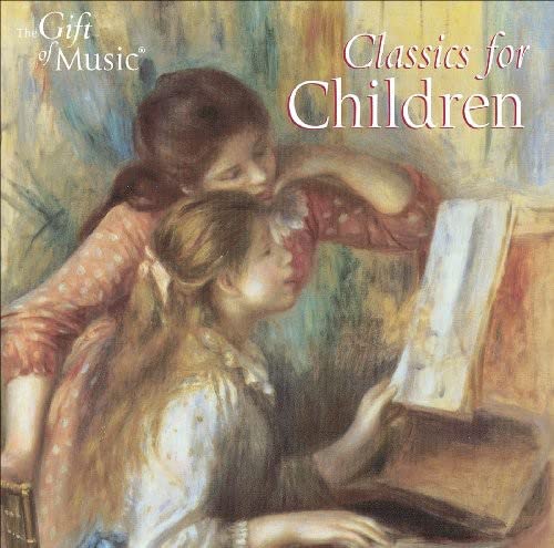CD cover depicting two young girls looking at sheet music.