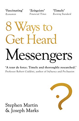 Book cover: "Messengers" by Stephen Martin & Joseph Marks, with a question mark.