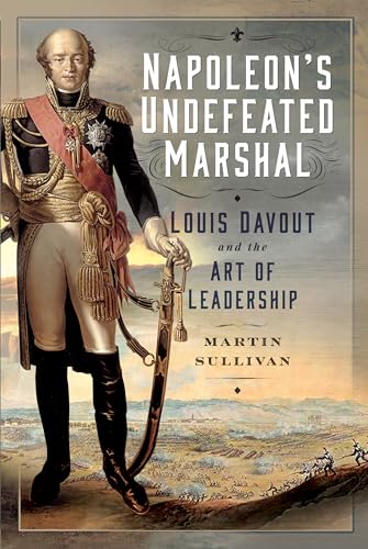 Book cover featuring a portrait of Marshal Louis Davout in military uniform.