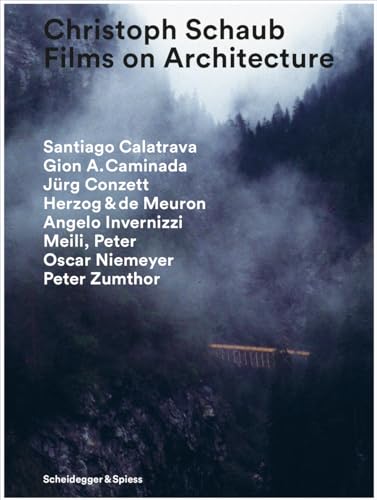 Book cover featuring architectural photography and listed architects’ names.
