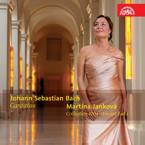 Martina Jankova in an elegant gown stands in a grand hallway; album title text overlay.