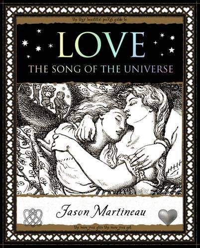 Book cover depicting a couple embracing, titled "Love: The Song of the Universe.