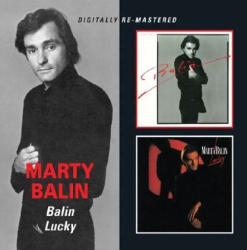 CD cover for Marty Balin’s “Balin Lucky” featuring a portrait of the artist.