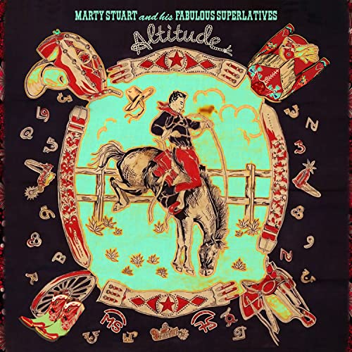 Album cover for "Altitude" by Marty Stuart and His Fabulous Superlatives.