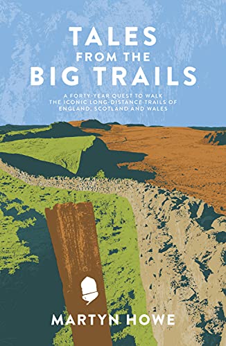 Book cover: mountainous landscape with title "Tales from the Big Trails".