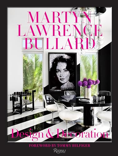 Book cover featuring interior design with black and white geometric flooring.