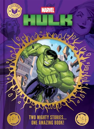 Cover of "Marvel Hulk: Golden Tales" children's book featuring the Hulk.