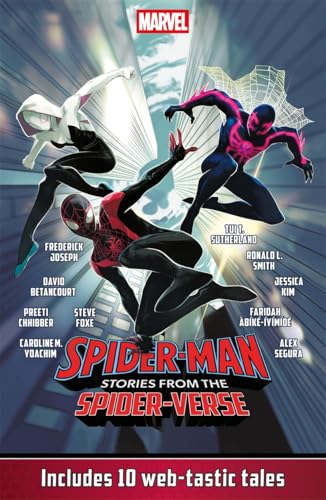 Cover of “Spider-Man: Stories from the Spider-Verse” featuring three Spider-People.