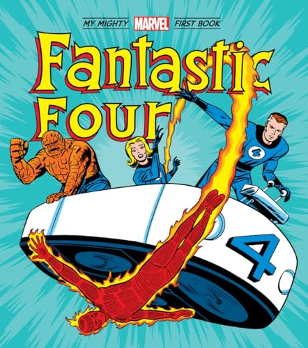 Fantastic Four comic book cover with the team in action.