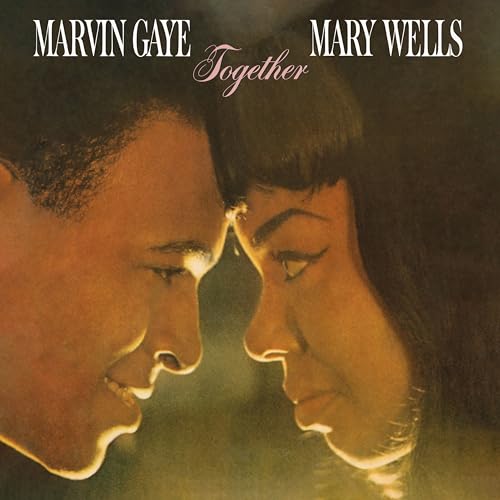 Album cover featuring portraits of Marvin Gaye and Mary Wells facing each other.