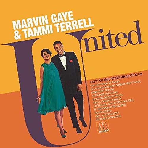 Album cover for Marvin Gaye & Tammi Terrell’s “United” vinyl record.
