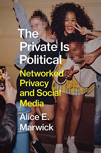 Book cover: “Private Is Political” with blurred faces of young people.